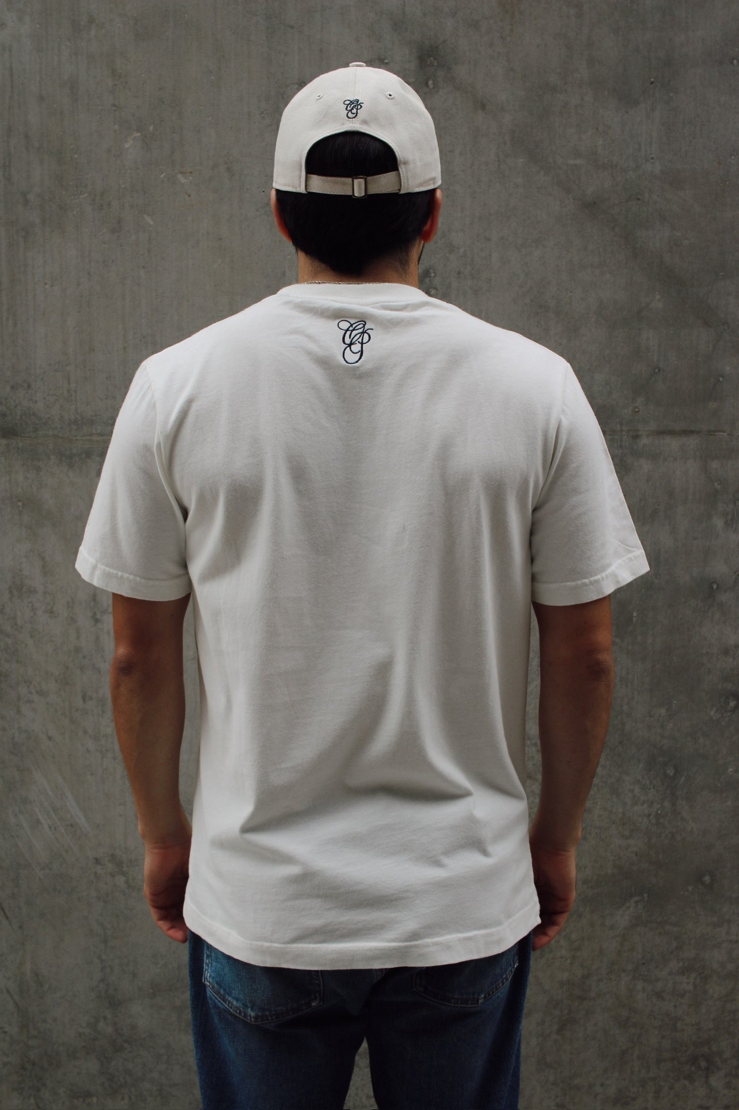Ocean Port Classic Embroidered Shirt Off White