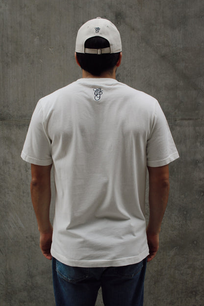 Ocean Port Classic Embroidered Shirt Off White